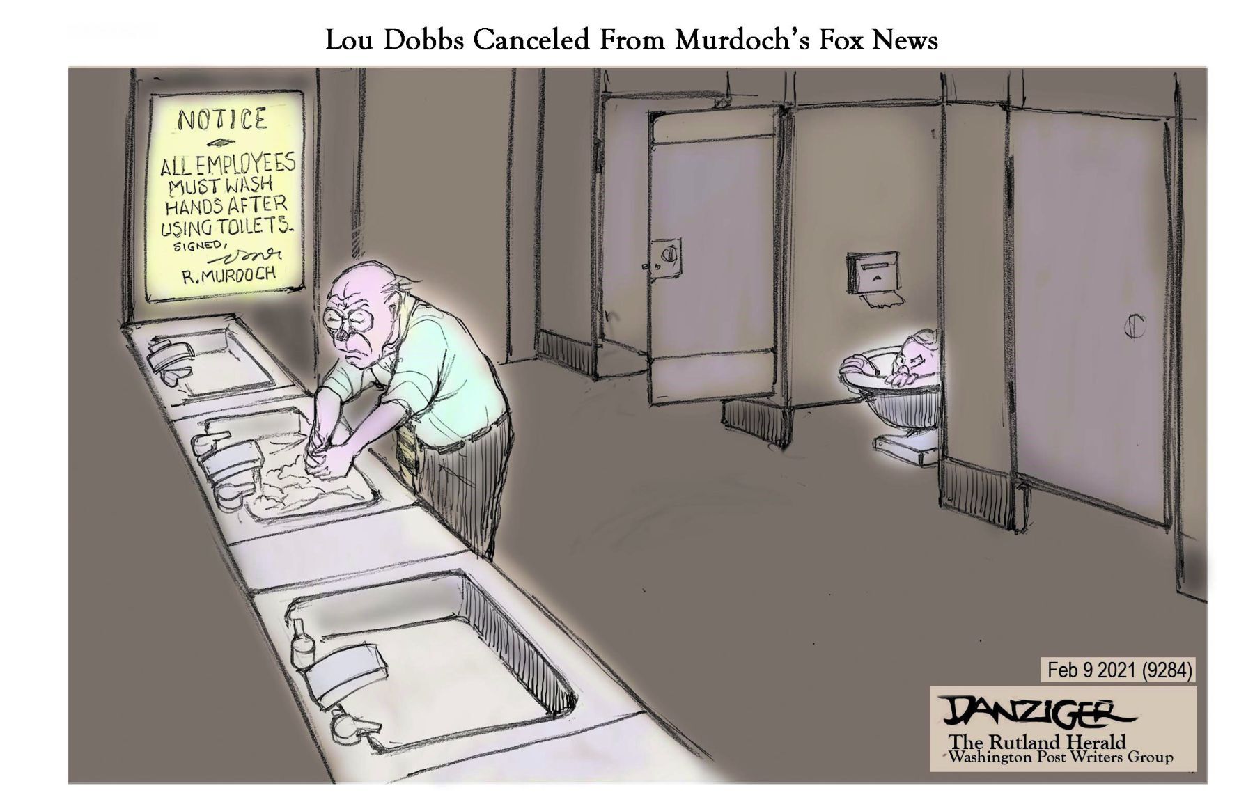 Jeff Danziger cartoon
